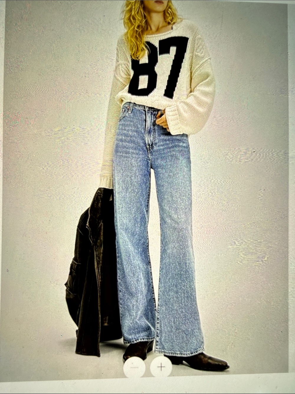 Levi’s at Free People High Loose Ribcage Premium Jean size 26/31